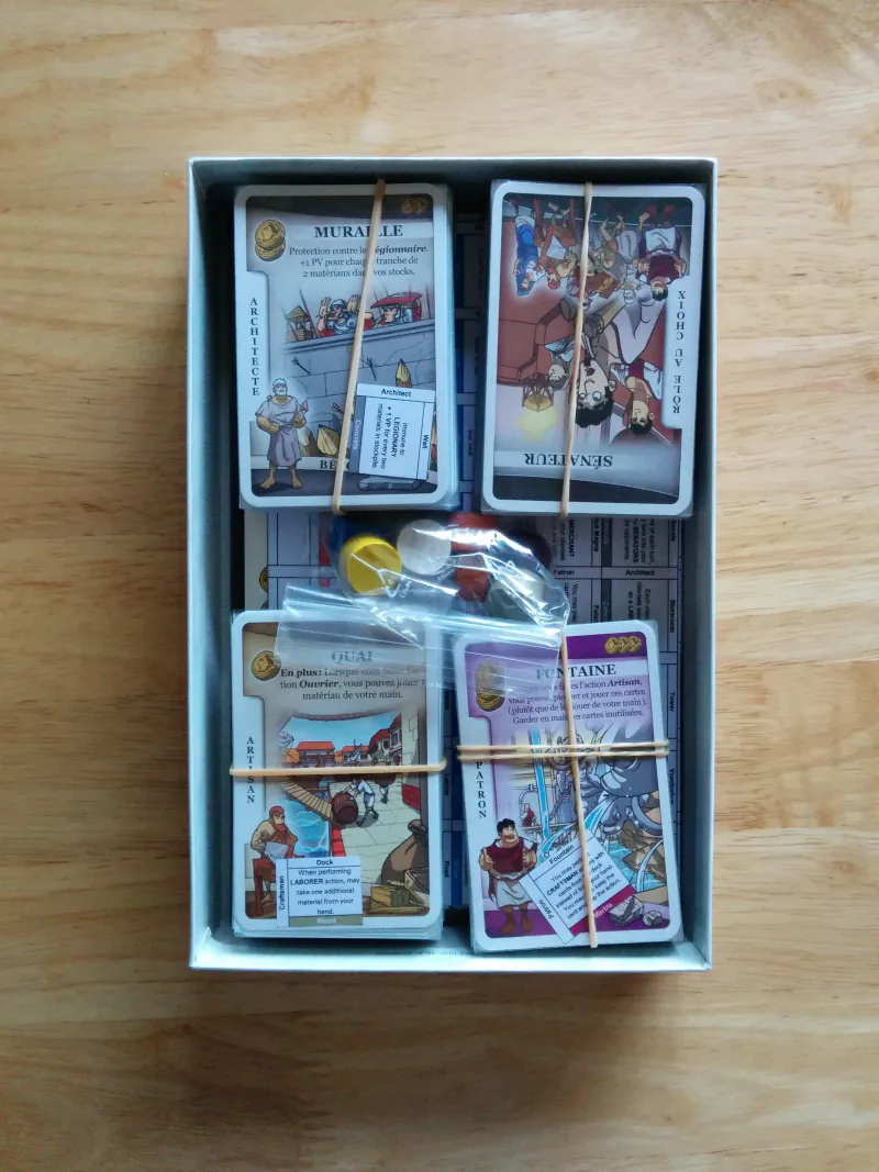 Completed playable Glory to Rome set